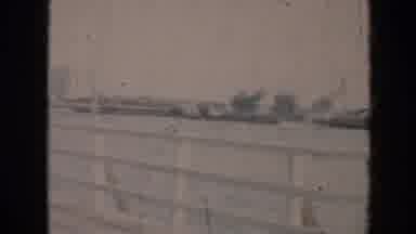 Cuba (1956): Vintage 8mm Film Of Waterway And Opposite Shore From Boardwalk
