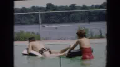 Cuba (1956): The Couples Are Swimming In The Swimming Pool