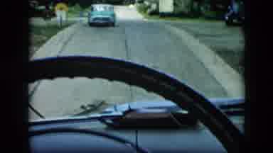 Cuba (1956): Car Driving Wheel Lady Crosses Her Legs And Looks On