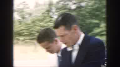 Dayton Ohio USA (1958): Wedding Of Bride And Groom Who Will Become A Husband After
