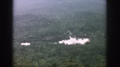Dayton Ohio USA (1958): Airplane Video Capture Of A Forest And Ponds