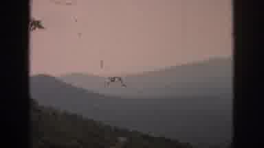 Dayton Ohio USA (1958): Mountain Landscape Shot From Afar