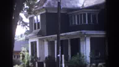 Dayton Ohio USA (1958): Period House Detail