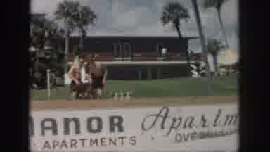 New Orleans Louisiana USA (1958): 2 Young Men Take In The Sun And Sand At Manor