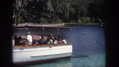 New Orleans Louisiana USA (1958): Boaters Watching Men And Women Scuba Diving Near