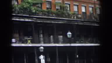 New Orleans Louisiana USA (1958): Vintage Like Roadside Apartments With A Second