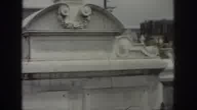 New Orleans Louisiana USA (1958): Touring A Unique Cemetery