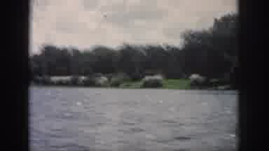 New Orleans Louisiana USA (1958): A Boat On The River