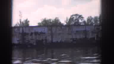 New Orleans Louisiana USA (1958): Boating Alongside A Retired Ship While On