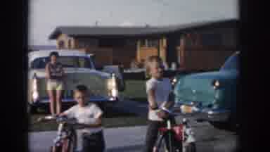 New Orleans Louisiana USA (1958): Hey Momma We Got New Bikes
