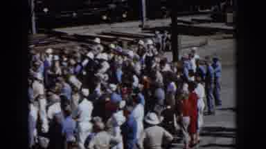 Virginia USA (1958): Crowd With Lens Flare