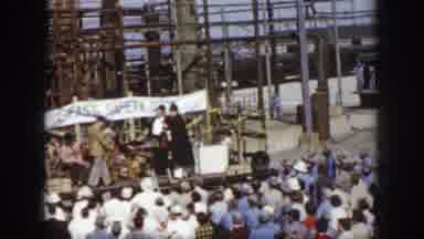 Virginia USA (1958): Outside Town Hall Meeting