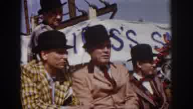 Virginia USA (1958): Men With Musical Instruments Are Speaking Instead Of