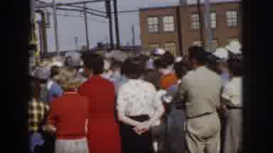 Virginia USA (1958): People Watching Something On A Stage