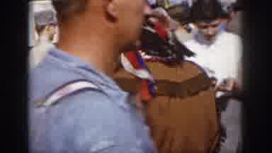 Virginia USA (1958): An Indian Dancing In A Festival