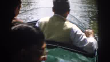 Suits on a riverbank? They're dressed to keel!