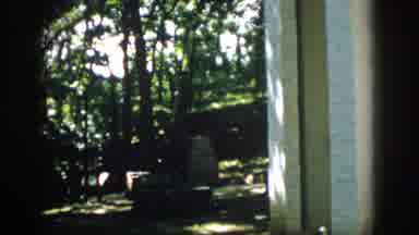 Virginia USA (1958): Brick Forest Campsite In The Daytime