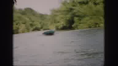 Virginia USA (1958): A Man In A Boat