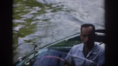 Virginia USA (1958): Man Enjoying Leisurely Activities