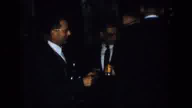 Virginia USA (1958): Old White Men In Suits Drinking In Celebration From The 1960s