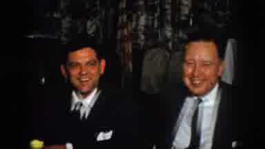 Virginia USA (1958): Two Men At A Banquet