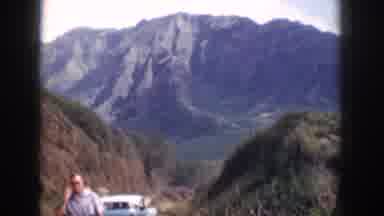 Hawaii USA (1959): Man Walking Away From The Car Enjoying The Scenery Somewhere In