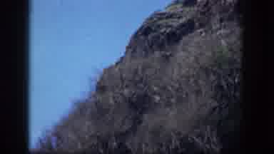 Hawaii USA (1959): Looking Down A Mountain Side