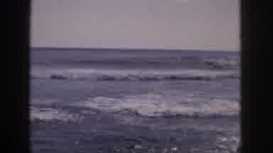 Hawaii USA (1959): Ocean Waves Crashing