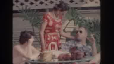 Hawaii USA (1959): Revelers Enjoying Summer On Vacation