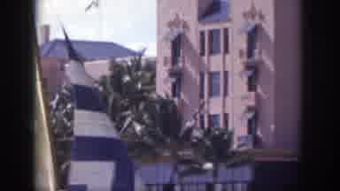 Hawaii USA (1959): Unique Pink Colored House
