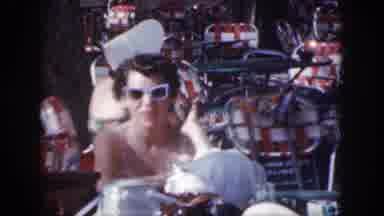 Hawaii USA (1959): People Enjoying The Nice Boat Tour Along With Their Breakfast