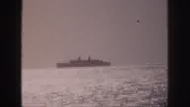Hawaii USA (1959): Cruise Ship At Sea