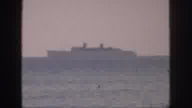 Hawaii USA (1959): Ship Sailing On The Sea With A Boat Passing With Group Of