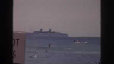 Hawaii USA (1959): People Swimming In The Water At The Beach
