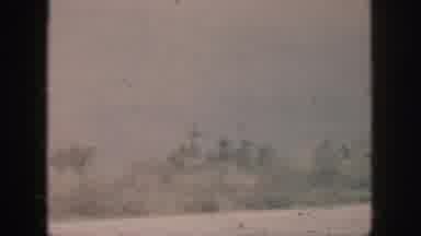 Hawaii USA (1959): Footage Of Ocean As Seen From Coast As Well As Trees Being