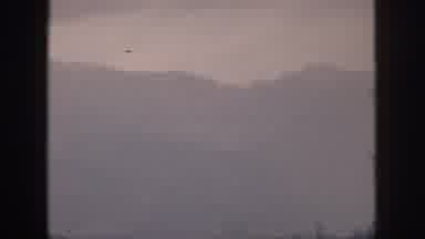 Hawaii USA (1959): Foggy Mountain Views Old Video Clip Mountains Trees Clouds