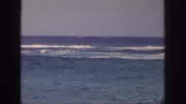 Hawaii USA (1959): Waves Coming In From The Sea In Lines
