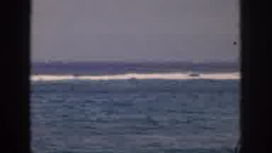 Hawaii USA (1959): Ocean Waves Summer Day