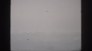 Hawaii USA (1959): Foggy Overcast View Of Hillsides