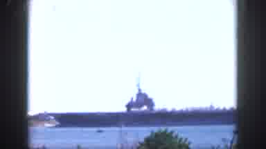 Oahu Hawaii USA (1959): The Largest And Strongest Military Battleship Used To Ward