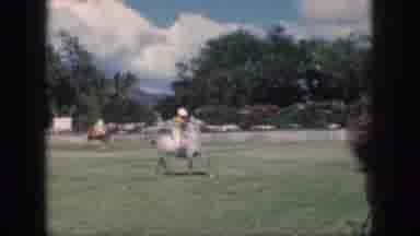 Oahu Hawaii USA (1959): A Horse Polo Match