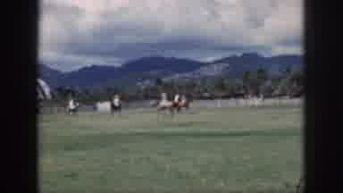 Oahu Hawaii USA (1959): Horseback Riding Outdoor Adventure