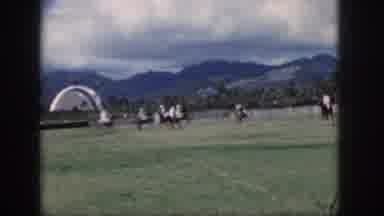 Oahu Hawaii USA (1959): Polo Playing Match