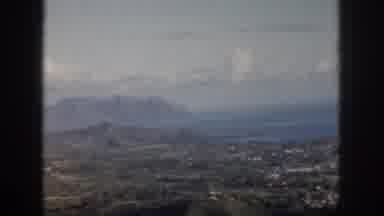 Oahu Hawaii USA (1959): Person Recording Grassy Hills