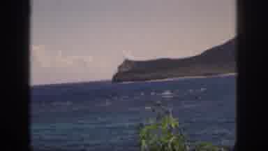 Oahu Hawaii USA (1959): An Island That Is Surrounded By A Quiet And Beautiful Sea
