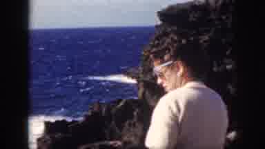Oahu Hawaii USA (1959): Even The Rocky Shoreline Was Beautiful