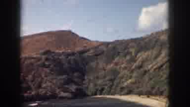 Oahu Hawaii USA (1959): Beach Surrounded By Mountains For A Good Holiday With