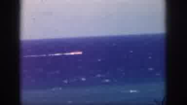 Oahu Hawaii USA (1959): The Submarine Is Coming Out Of The Water Swiftly And Very