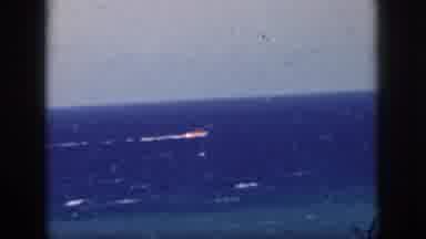 Oahu Hawaii USA (1959): Beautiful View Through Cruise Window