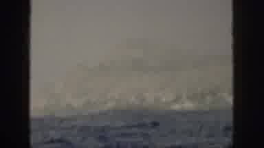 Oahu Hawaii USA (1959): Viewer Films Dense Fog From Boat Across The Bay Showing